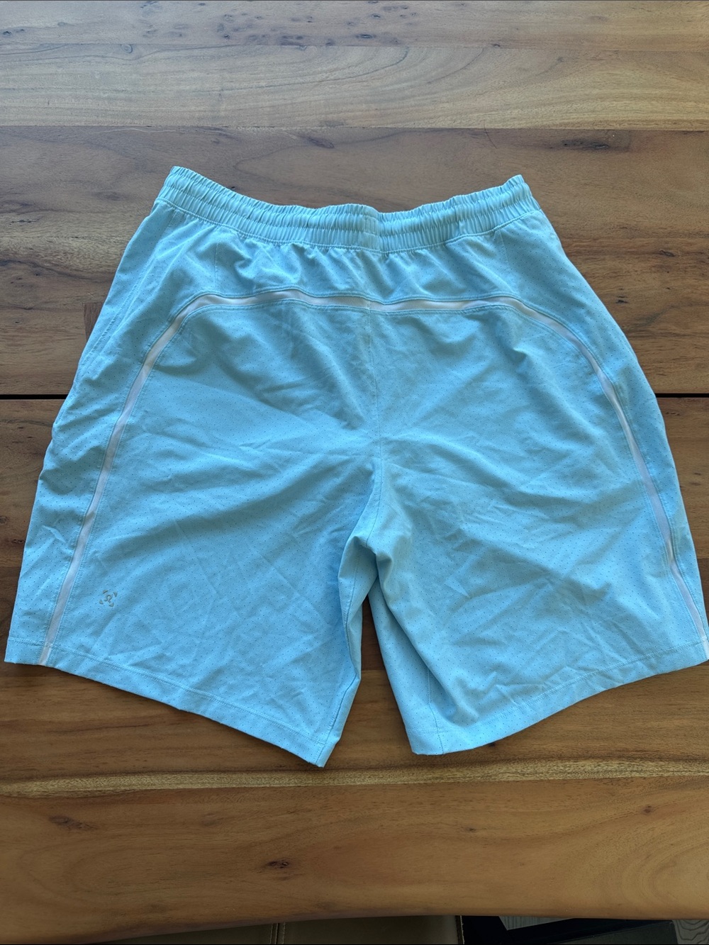 lululemon athletica Light Blue Men's Athletic Shorts large